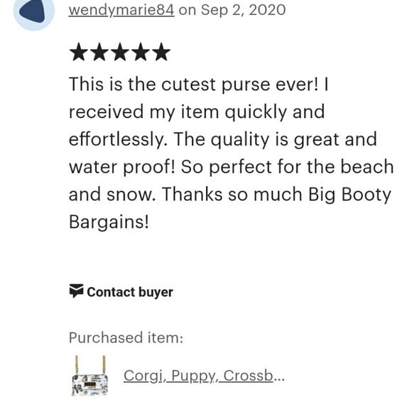 Boba Corgi Crossbody Shoulder Clutch Purse - Picture 10 of 14